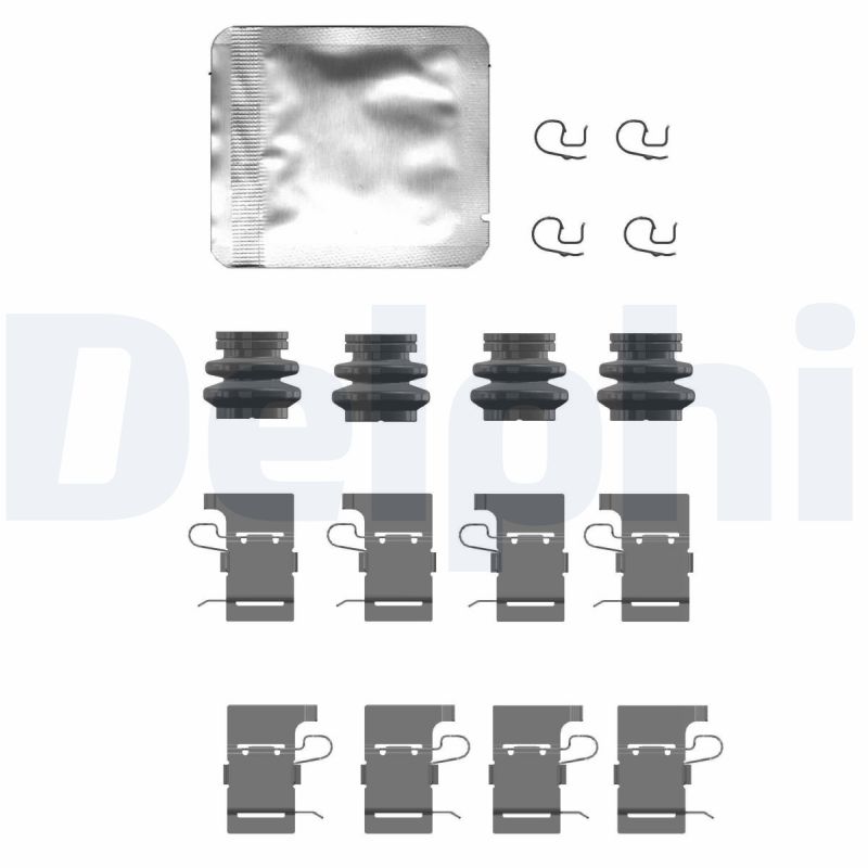 Accessory Kit, disc brake pad - LX0732 DELPHI