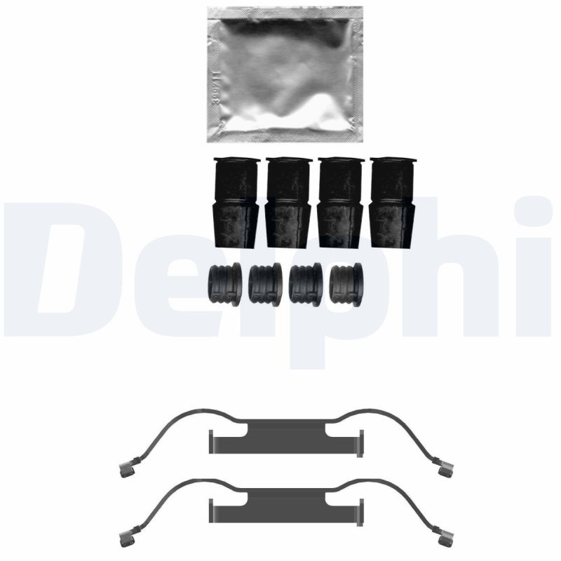 Accessory Kit, disc brake pad - LX0733 DELPHI