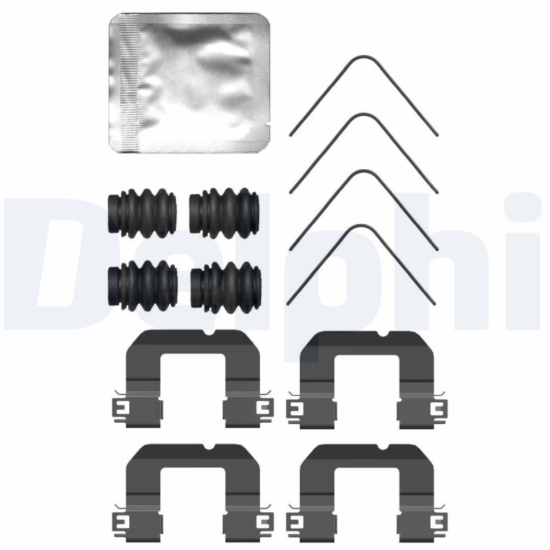 Accessory Kit, disc brake pad - LX0735 DELPHI