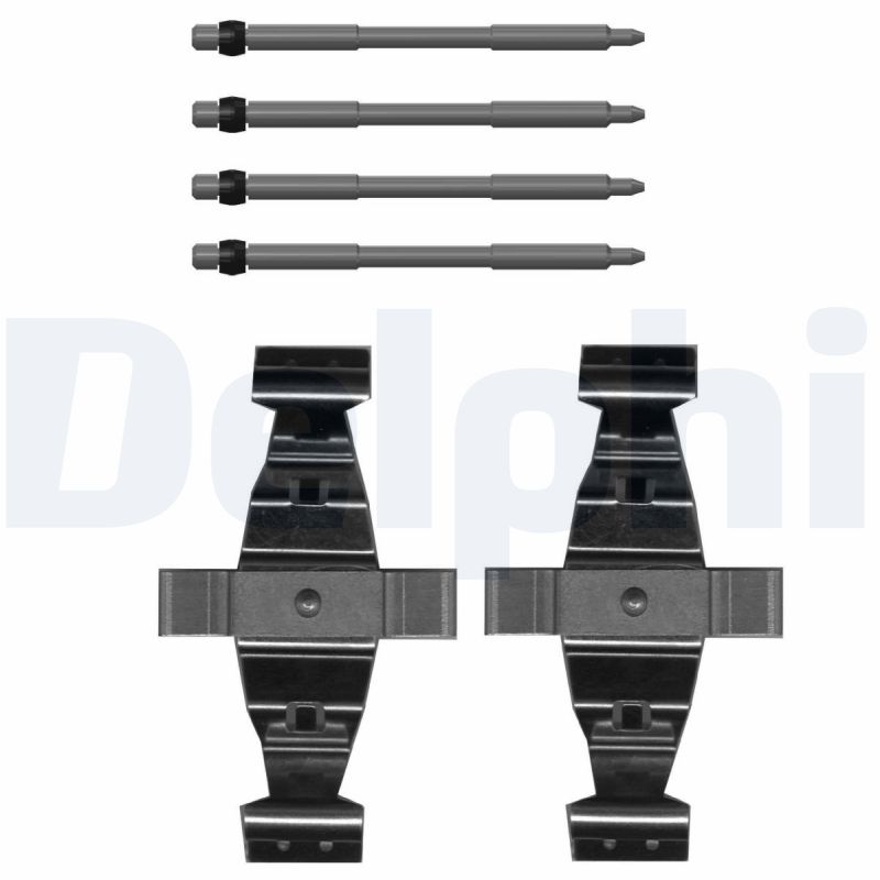 Accessory Kit, disc brake pad - LX0749 DELPHI