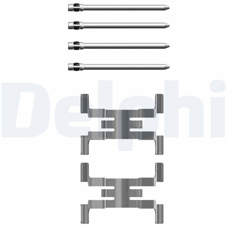 Accessory Kit, disc brake pad - LX0751 DELPHI