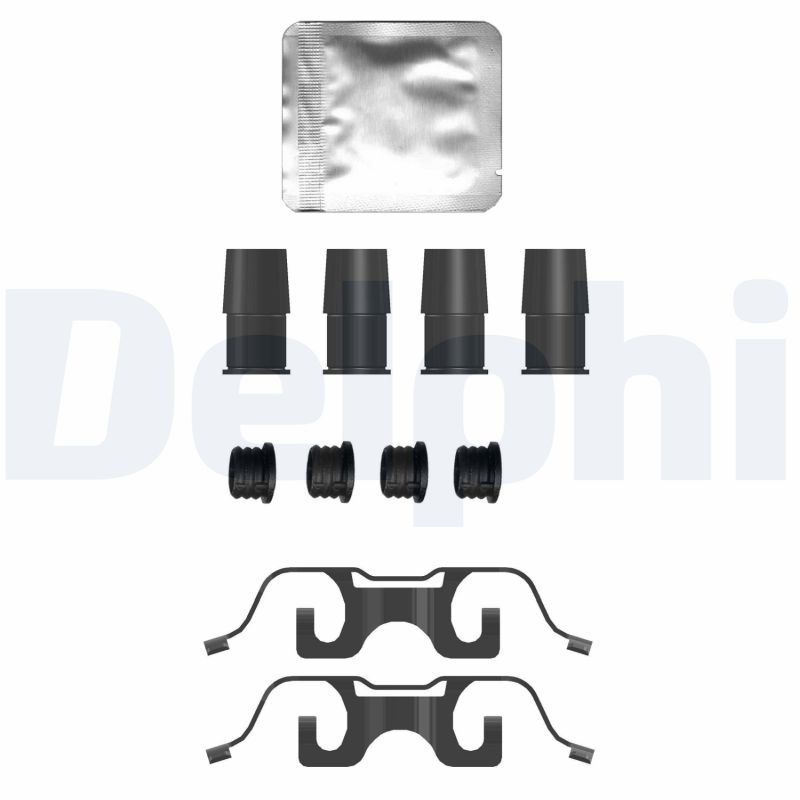 Accessory Kit, disc brake pad - LX0755 DELPHI
