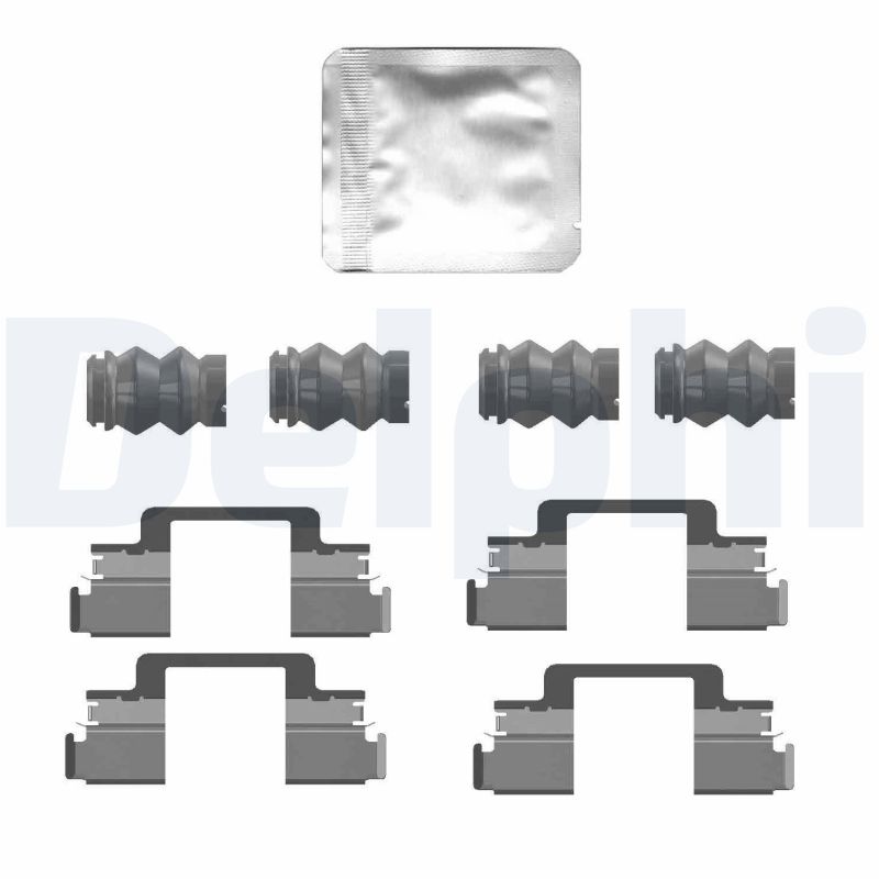 Accessory Kit, disc brake pad - LX0769 DELPHI