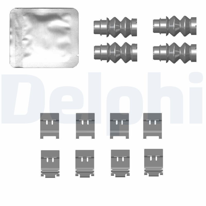 Accessory Kit, disc brake pad - LX0772 DELPHI