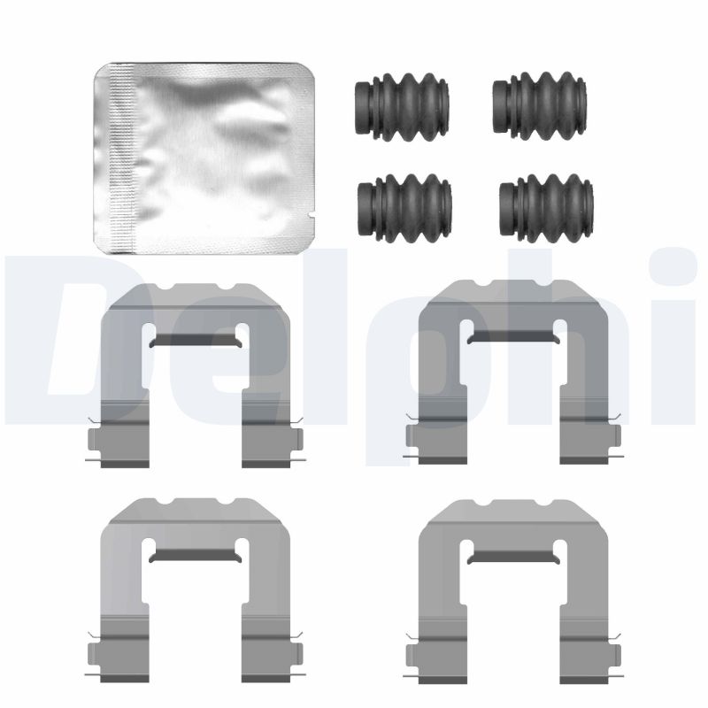 Accessory Kit, disc brake pad - LX0775 DELPHI