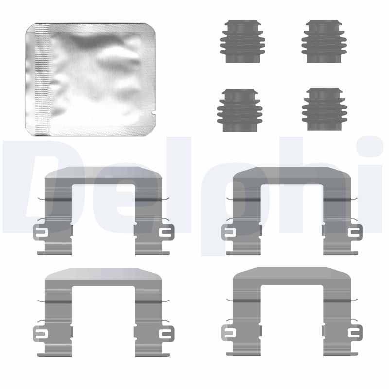 Accessory Kit, disc brake pad - LX0780 DELPHI