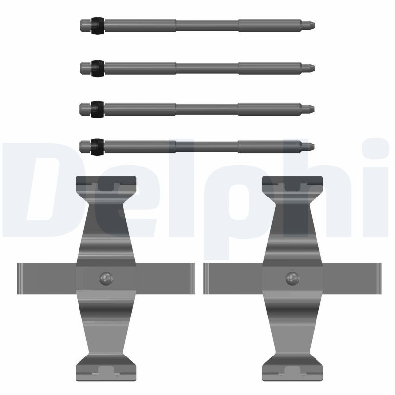 Accessory Kit, disc brake pad - LX0785 DELPHI