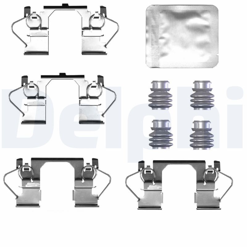 Accessory Kit, disc brake pad - LX0786 DELPHI