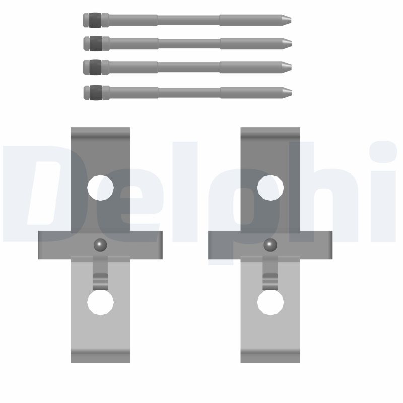 Accessory Kit, disc brake pad - LX0793 DELPHI