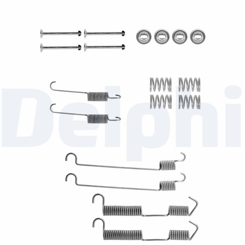 Комплектующие, тормозная колодка - LY1054 DELPHI