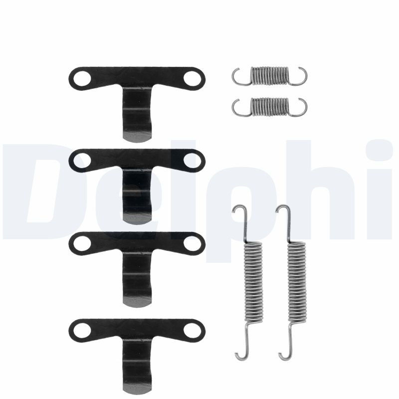 Accessory Kit, parking brake shoes - LY1097 DELPHI