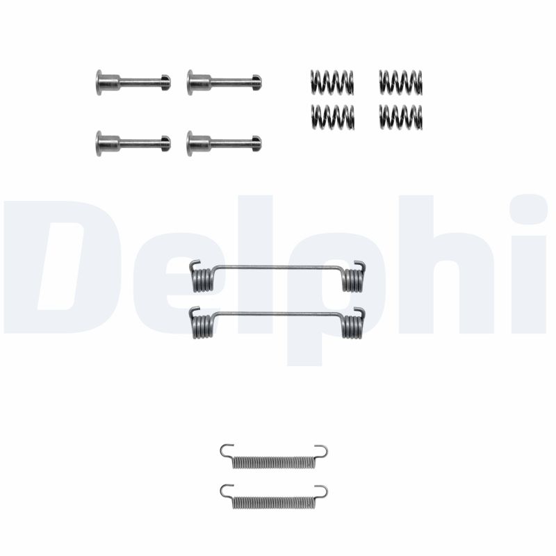 Accessory Kit, parking brake shoes - LY1125 DELPHI