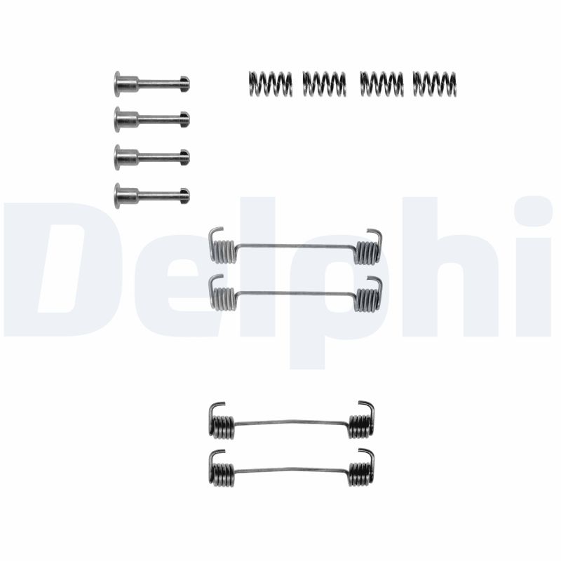 Accessory Kit, parking brake shoes - LY1163 DELPHI