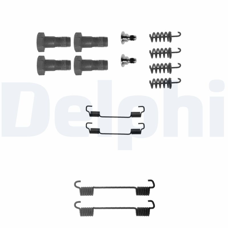 Accessory Kit, parking brake shoes - LY1198 DELPHI