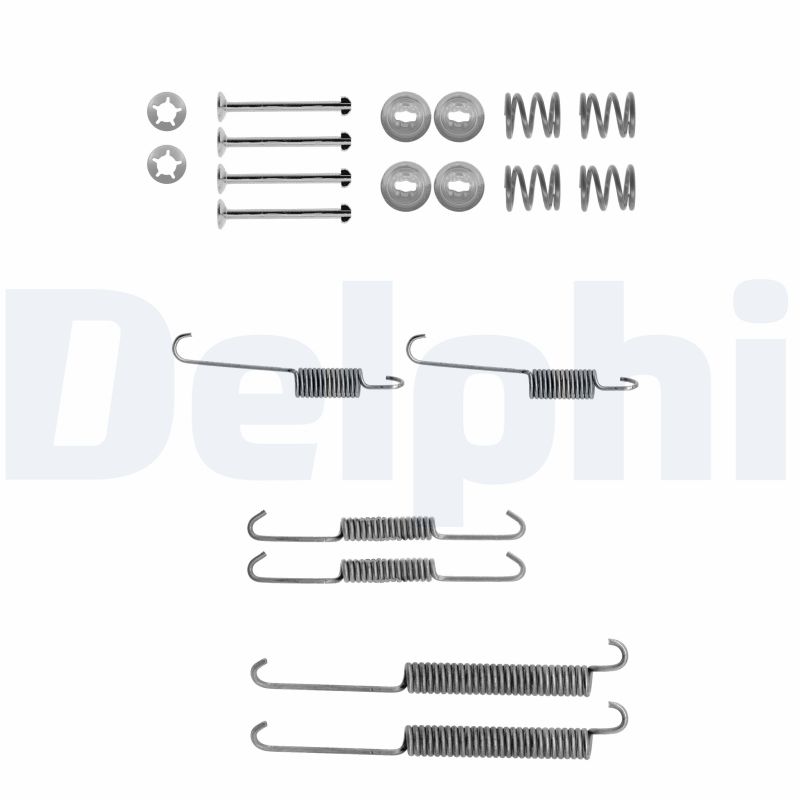 Accessory Kit, brake shoes - LY1229 DELPHI