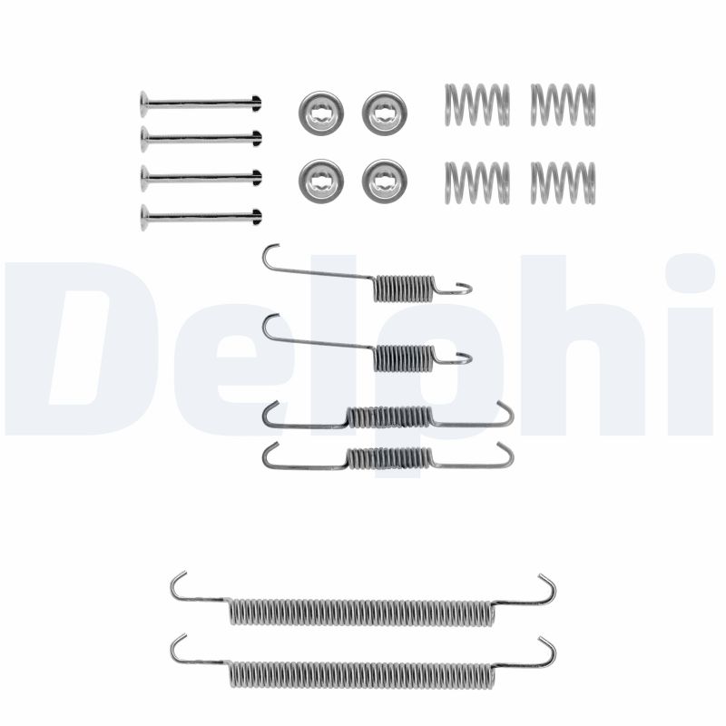 Комплектующие, тормозная колодка - LY1232 DELPHI