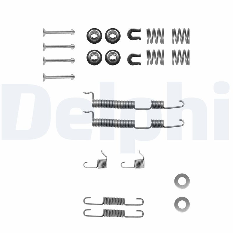 Комплектующие, тормозная колодка - LY1240 DELPHI