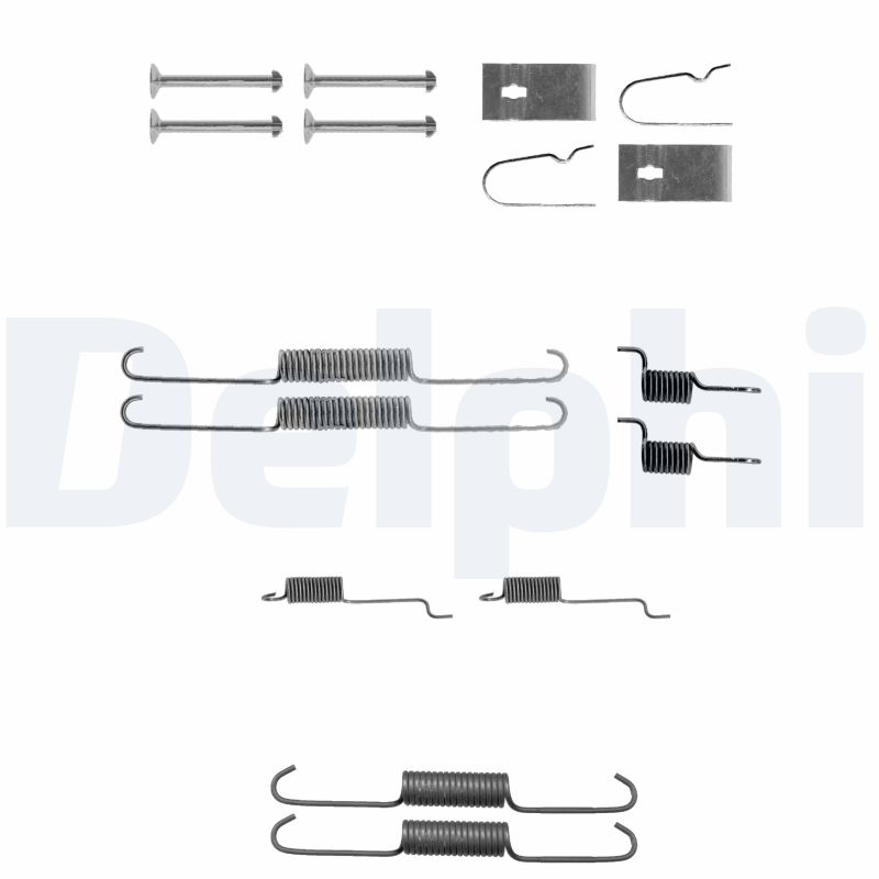 Accessory Kit, brake shoes - LY1307 DELPHI
