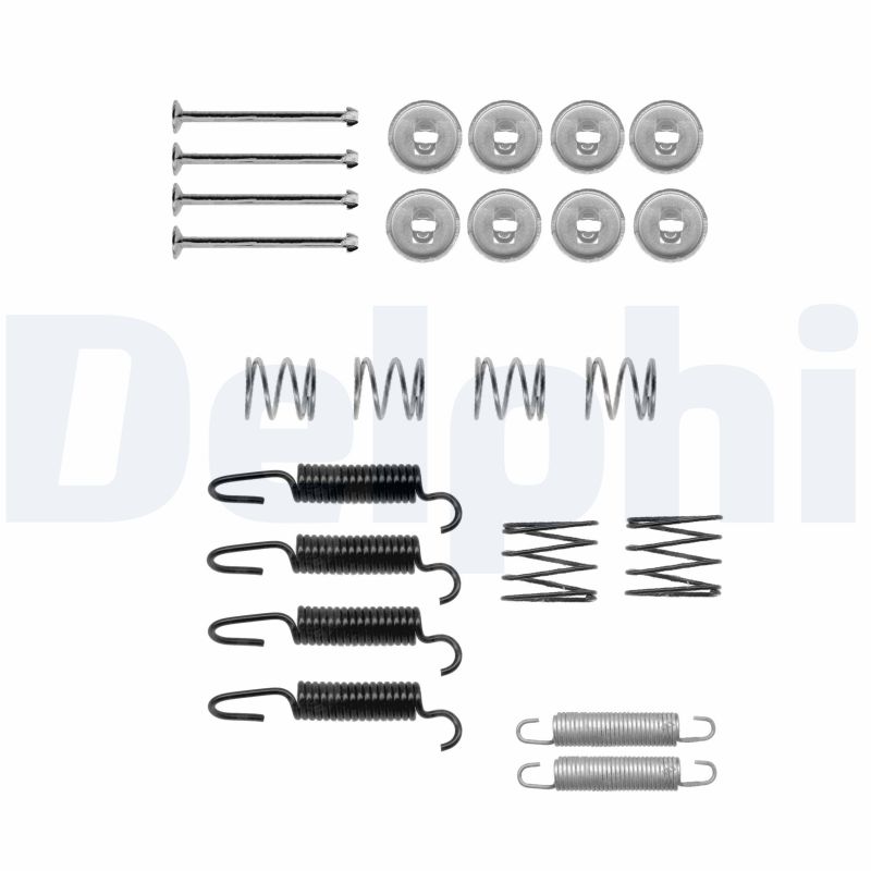 Kit accessori, Ganasce freno stazionamento - LY1312 DELPHI