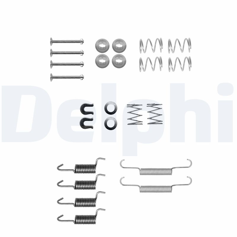 Kit accessori, Ganasce freno stazionamento - LY1348 DELPHI
