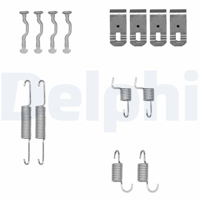 Accessory Kit, parking brake shoes - LY1351 DELPHI