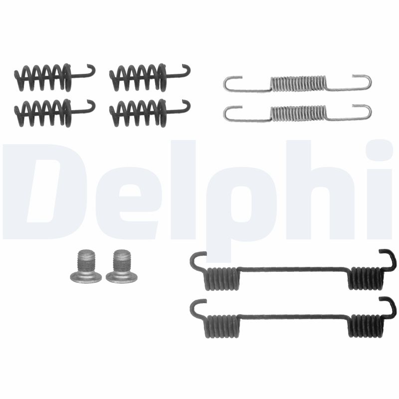 Kit accessori, Ganasce freno stazionamento - LY1360 DELPHI