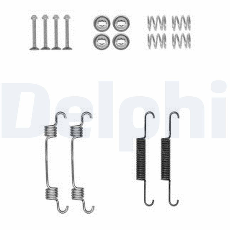 Accessory Kit, parking brake shoes - LY1381 DELPHI