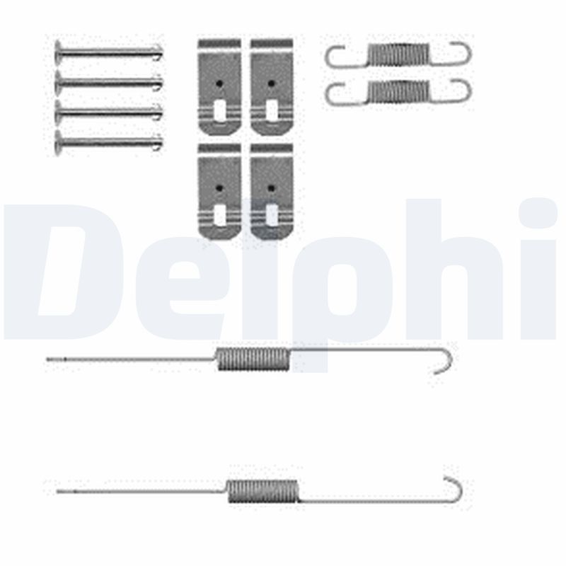 Accessory Kit, brake shoes - LY1382 DELPHI