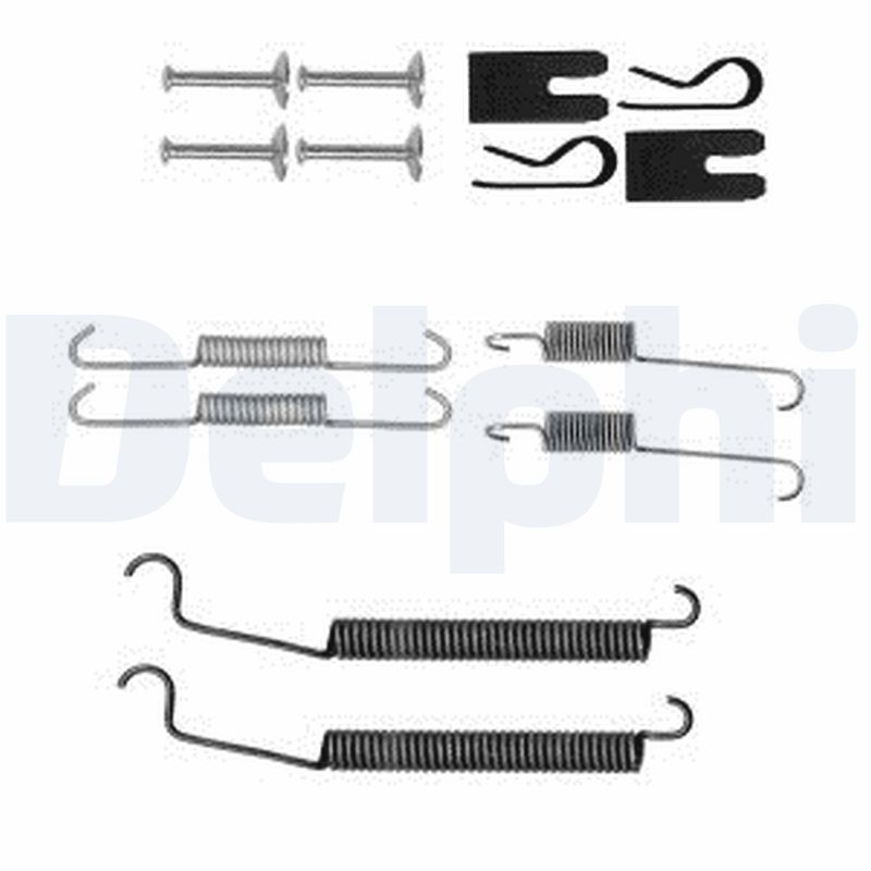Accessory Kit, brake shoes - LY1383 DELPHI