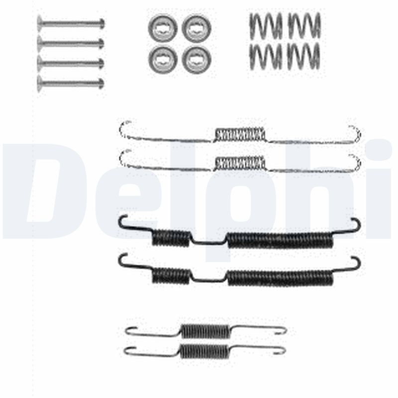 Комплектующие, тормозная колодка - LY1390 DELPHI