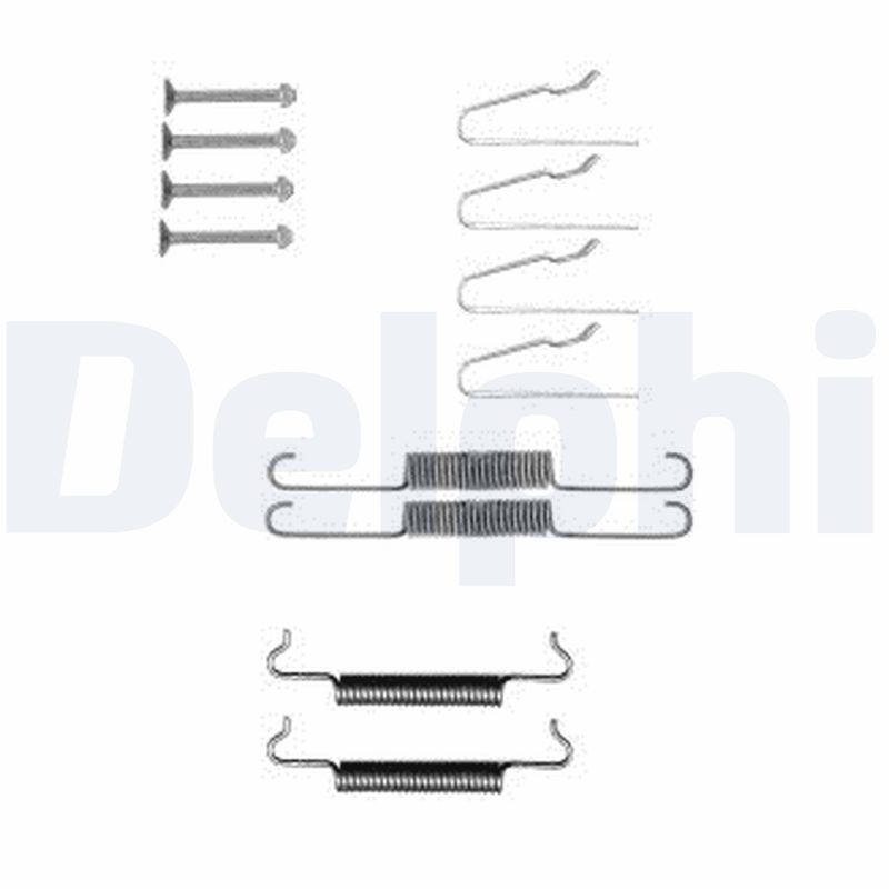 Accessory Kit, parking brake shoes - LY1393 DELPHI