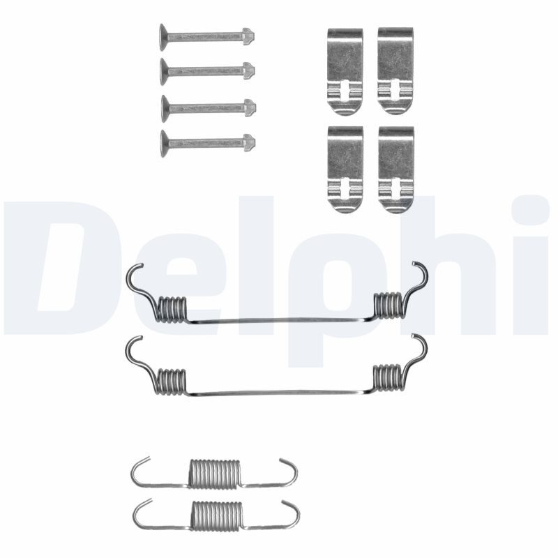 Kit accessori, Ganasce freno stazionamento - LY1400 DELPHI