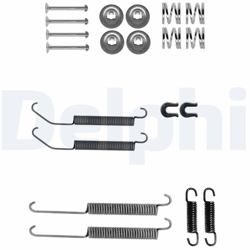 Kit accessori, Ganasce freno - LY1412 DELPHI