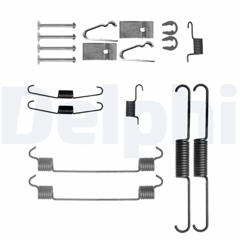 Accessory Kit, brake shoes - LY1421 DELPHI