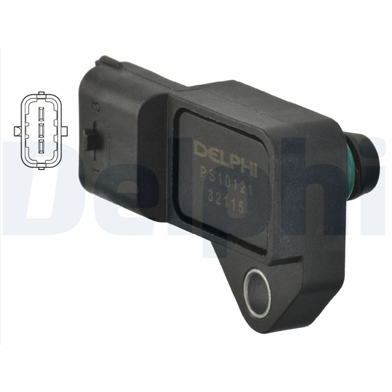 Sensor, boost pressure - PS10121 DELPHI