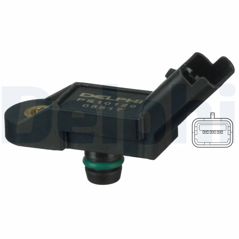 Sensor, boost pressure - PS10129 DELPHI
