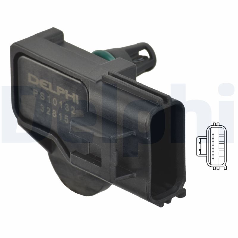 Sensor, boost pressure - PS10132 DELPHI