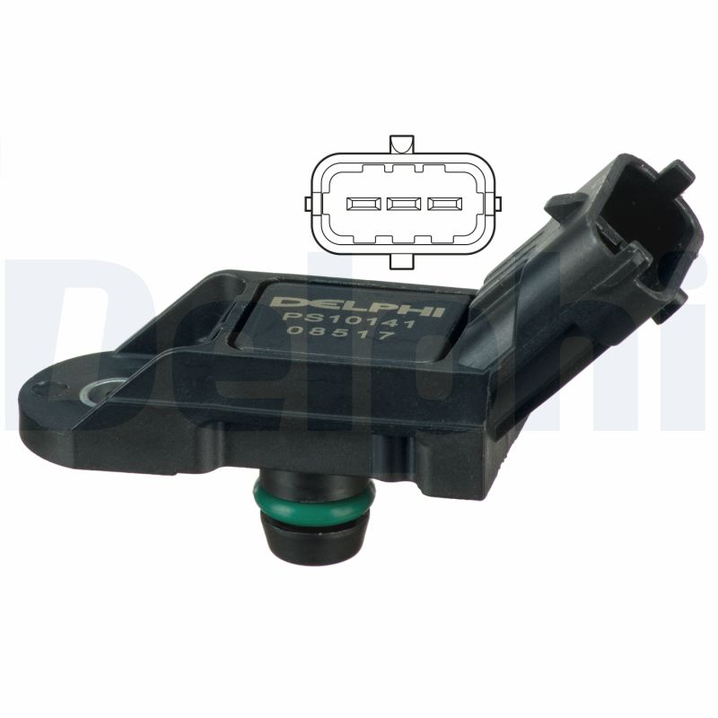 Sensor, boost pressure - PS10141 DELPHI