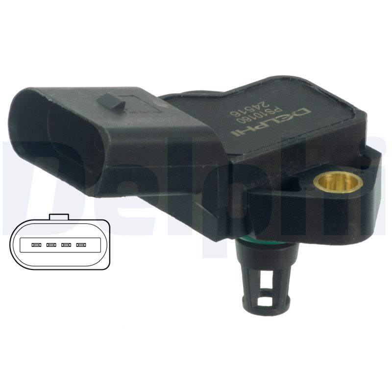 Sensor, intake manifold pressure - PS10160 DELPHI