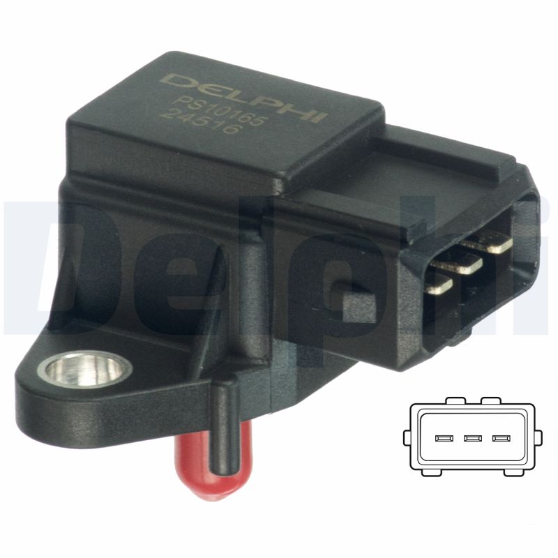 Sensor, intake manifold pressure - PS10165 DELPHI