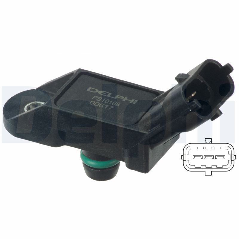 Sensor, boost pressure - PS10168 DELPHI