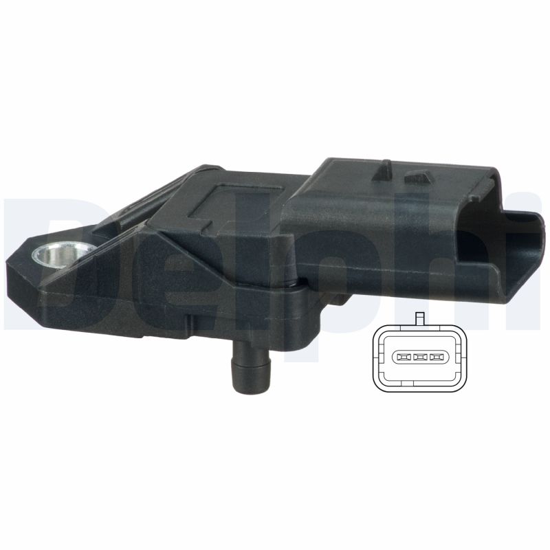 Sensor, boost pressure - PS10180 DELPHI