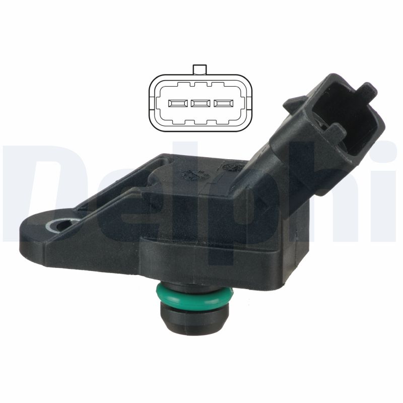Sensor, boost pressure - PS10186 DELPHI