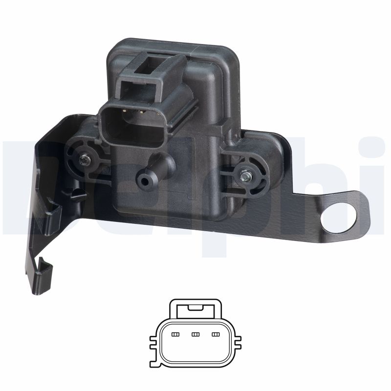 Sensor, intake manifold pressure - PS10213 DELPHI