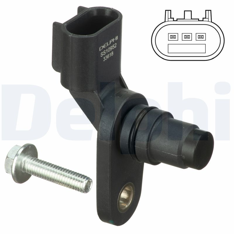 Sensore, Posizione albero a camme - SS10952 DELPHI