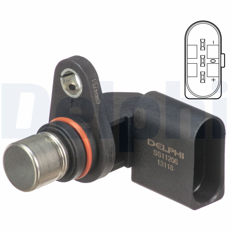 Sensore, Posizione albero a camme - SS11206 DELPHI