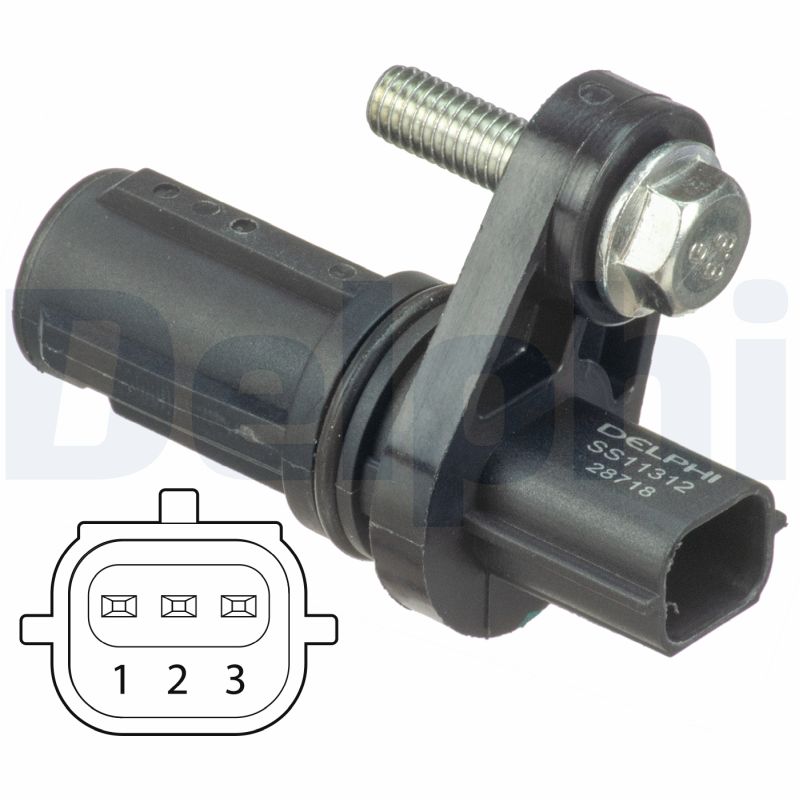 Sensor, crankshaft pulse - SS11312 DELPHI