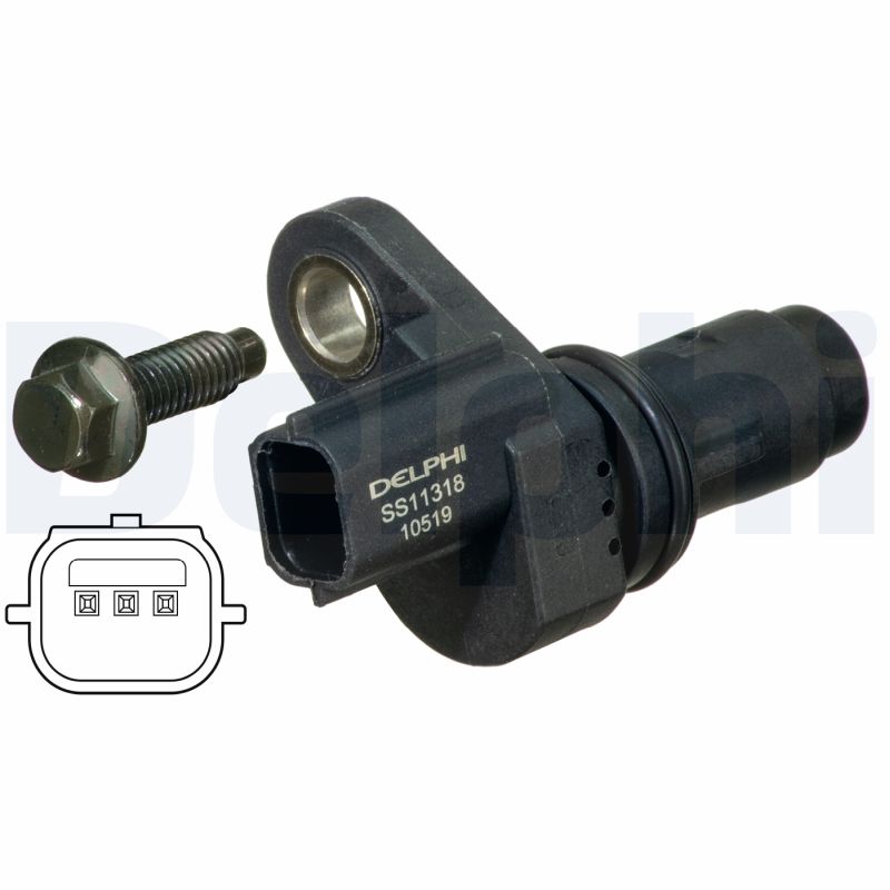 Sensor, crankshaft pulse - SS11318 DELPHI