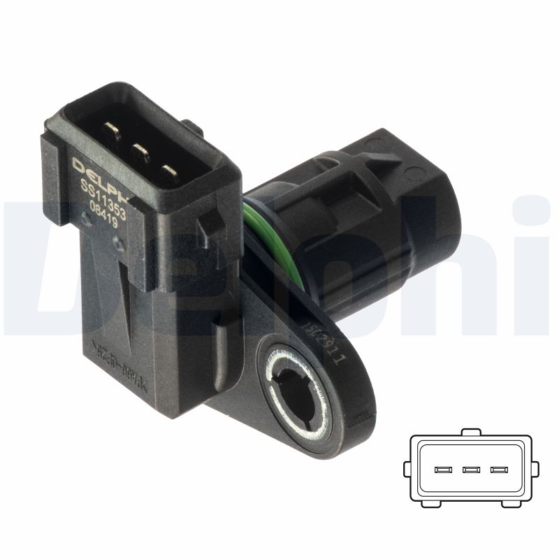 Sensor, Nockenwellenposition - SS11353 DELPHI