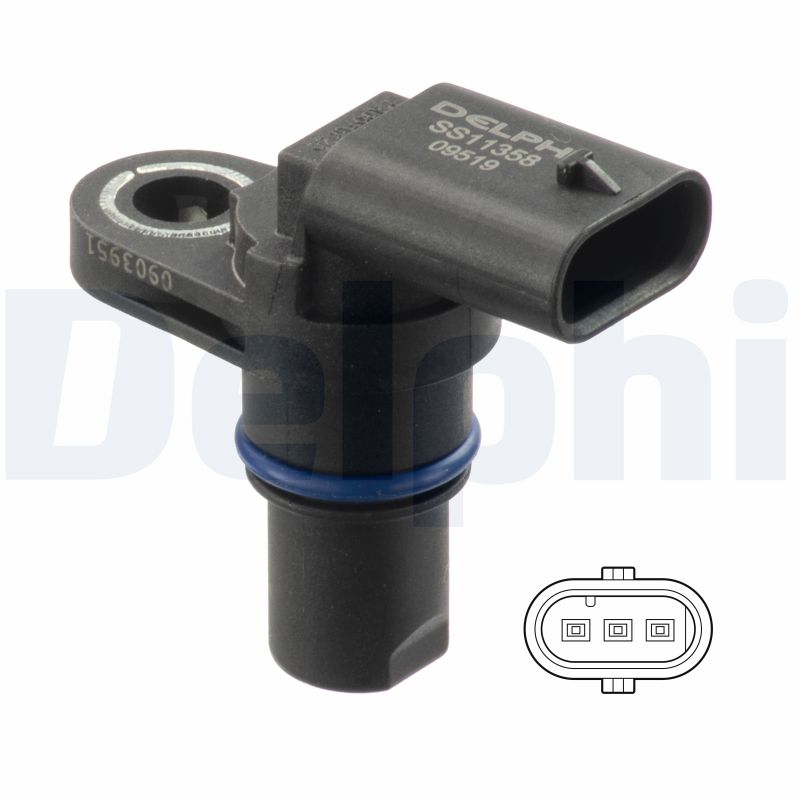 Sensore, Posizione albero a camme - SS11358 DELPHI